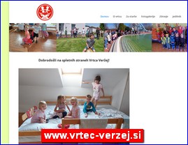 Kindergartens, nurseries, www.vrtec-verzej.si