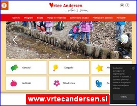 Vrtii, zabavita, obdanita, jaslice, www.vrtecandersen.si