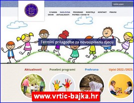 Vrtii, zabavita, obdanita, jaslice, www.vrtic-bajka.hr