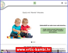 Vrtii, zabavita, obdanita, jaslice, www.vrtic-bambi.hr