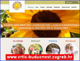 Kindergartens, nurseries, www.vrtic-buducnost.zagreb.hr