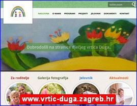 Kindergartens, nurseries, www.vrtic-duga.zagreb.hr