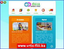 Vrtii, zabavita, obdanita, jaslice, www.vrtic-filii.ba