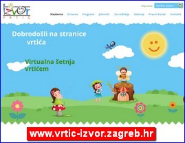 Kindergartens, nurseries, www.vrtic-izvor.zagreb.hr