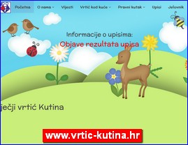 Kindergartens, nurseries, www.vrtic-kutina.hr