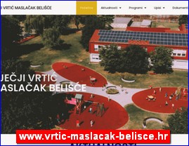 Kindergartens, nurseries, www.vrtic-maslacak-belisce.hr