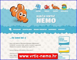 Kindergartens, nurseries, www.vrtic-nemo.hr