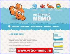 Vrtii, zabavita, obdanita, jaslice, www.vrtic-nemo.hr