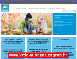 Kindergartens, nurseries, www.vrtic-suncana.zagreb.hr
