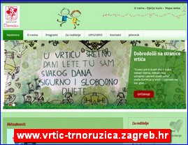 Kindergartens, nurseries, www.vrtic-trnoruzica.zagreb.hr