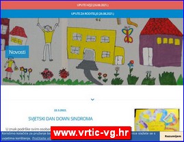 Kindergartens, nurseries, www.vrtic-vg.hr