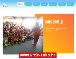 Kindergartens, nurseries, www.vrtic-zeko.hr
