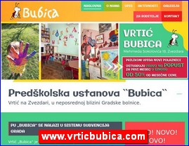 Kindergartens, nurseries, www.vrticbubica.com