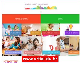 Kindergartens, nurseries, www.vrtici-du.hr