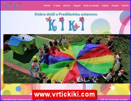 Kindergartens, nurseries, www.vrtickiki.com