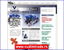 Automobili, servisi, delovi, Beograd, www.vudimtrade.rs