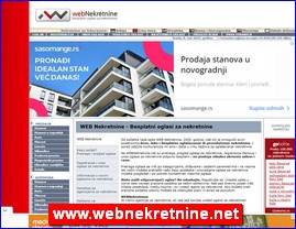 Real estate, Serbia, www.webnekretnine.net