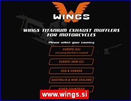 Motorcycles, scooters, www.wings.si