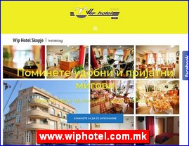 Hoteli, smetaj, Severna Makedonija, www.wiphotel.com.mk
