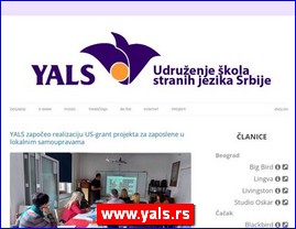 Foreign language schools, www.yals.rs