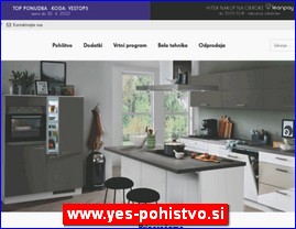 White appliances, washing machines, refrigerators, household appliances, www.yes-pohistvo.si