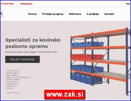 Alarms, security, www.zak.si