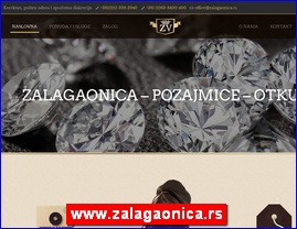 Jewelers, gold, jewelry, watches, www.zalagaonica.rs