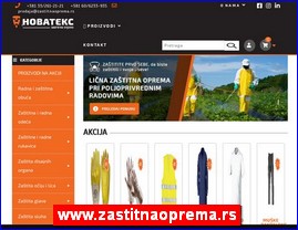 Radna odeća, zaštitna odeća, obuća, HTZ oprema, www.zastitnaoprema.rs