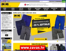 Work clothes, work clothes, shoes, PPC equipment, www.zavas.hr
