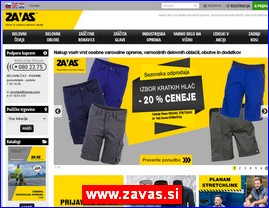 Work clothes, work clothes, shoes, PPC equipment, www.zavas.si