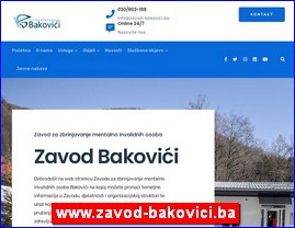 Clinics, doctors, hospitals, spas, laboratories, www.zavod-bakovici.ba