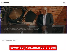 Muzičari, bendovi, folk, pop, rok, www.zeljkosamardzic.com