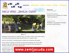 Kindergartens, nurseries, www.zemljacuda.com