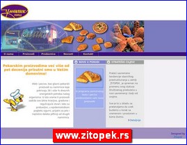 Bakeries, bread, pastries, www.zitopek.rs