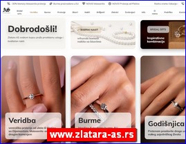 Jewelers, gold, jewelry, watches, www.zlatara-as.rs