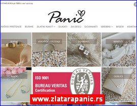 Jewelers, gold, jewelry, watches, www.zlatarapanic.rs