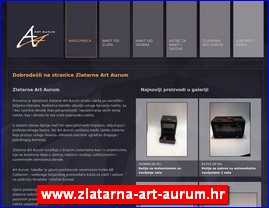 Jewelers, gold, jewelry, watches, www.zlatarna-art-aurum.hr