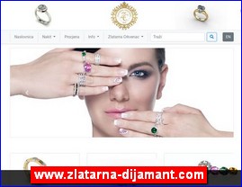 Jewelers, gold, jewelry, watches, www.zlatarna-dijamant.com