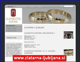 Jewelers, gold, jewelry, watches, www.zlatarna-ljubljana.si
