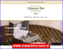 Jewelers, gold, jewelry, watches, www.zlatarstvo-toni.si