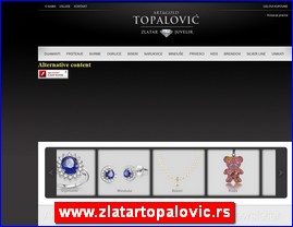 Jewelers, gold, jewelry, watches, www.zlatartopalovic.rs