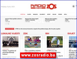 Radio stations, www.zosradio.ba