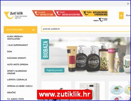 Cosmetics, cosmetic products, www.zutiklik.hr