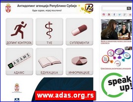 Ordinacije, lekari, bolnice, banje, Srbija, www.adas.org.rs