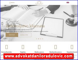 Advokati, advokatske kancelarije, www.advokatdaniloradulovic.com