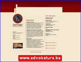 Advokati, advokatske kancelarije, www.advokatura.ba