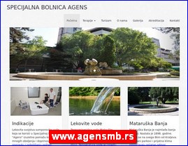 Ordinacije, lekari, bolnice, banje, laboratorije, www.agensmb.rs