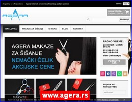 Frizeri, saloni lepote, kozmetiki saloni, www.agera.rs