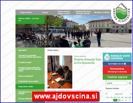 Gradovi, regije  , www.ajdovscina.si