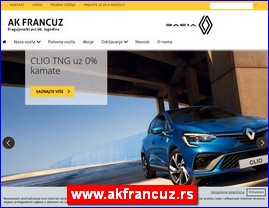 Automobili, www.akfrancuz.rs